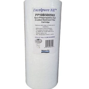 Excelpure NX Dual-Stage Sediment Filter – 10" Big Blue (50/5 Micron)